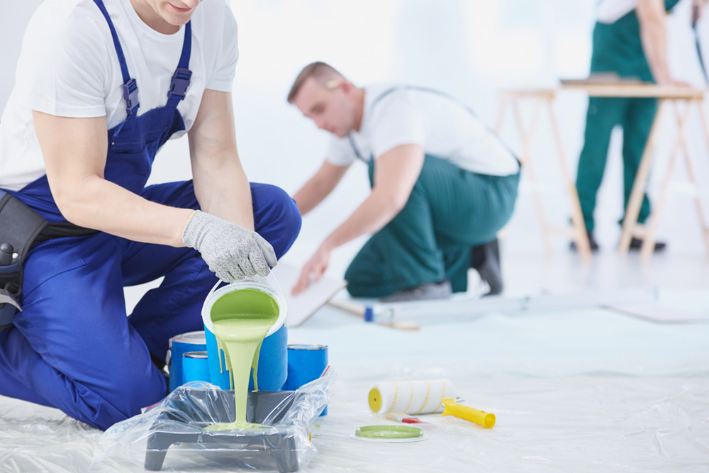 Cách thi công sơn tường mới Cách thi công sơn tường mới